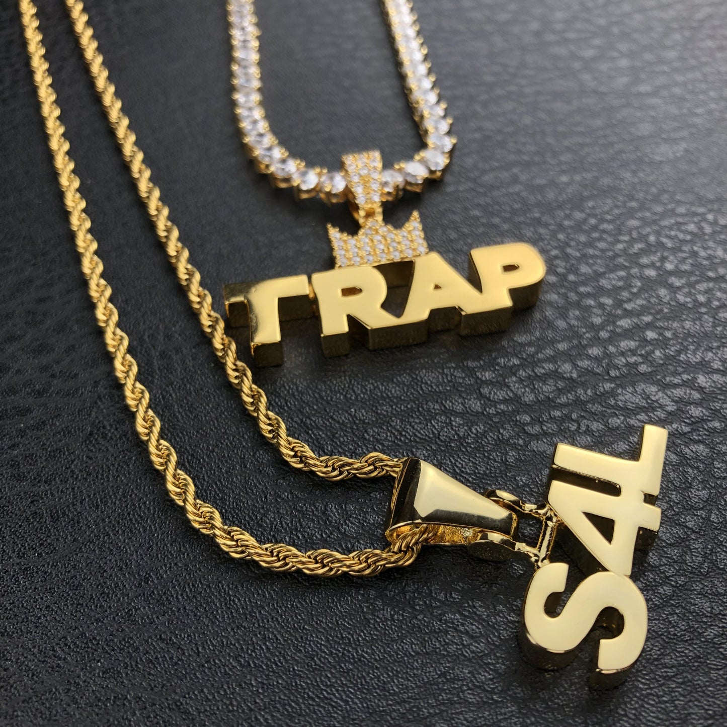 Plain Custom Letter Pendant