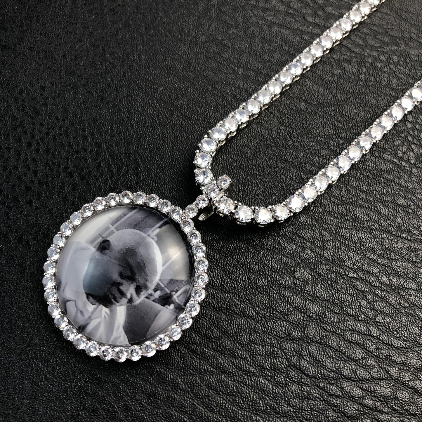 38mm 3D Custom picture Pendant