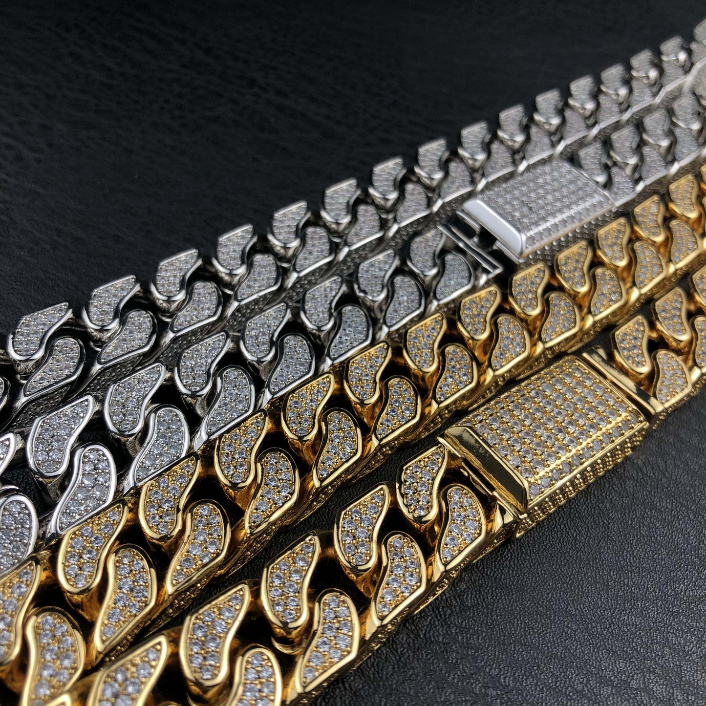 19mm Diamond Cuban Chain