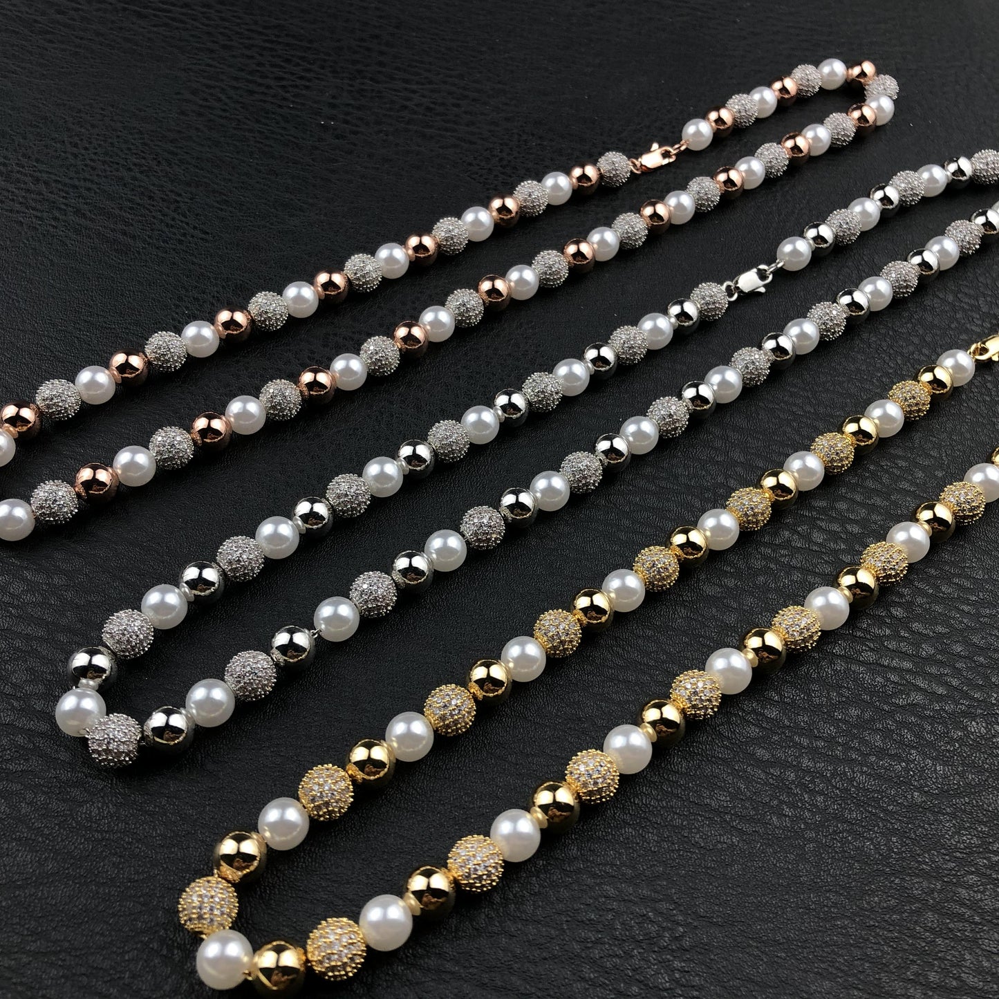 Pearl and Bead Chain