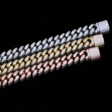 Load image into Gallery viewer, 12mm Diamond Cuban Bracelet chain
