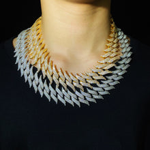 Load image into Gallery viewer, 30mm Spiked Cuban Chain
