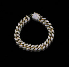 Load image into Gallery viewer, 12mm Diamond Cuban Bracelet chain
