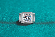 Load image into Gallery viewer, 925 Silver Diamond Moissanite Ring Men and women
