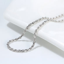 Load image into Gallery viewer, 925 silver Rope chain
