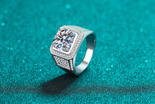 Load image into Gallery viewer, 925 Silver Diamond Moissanite Ring Men and women
