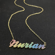 Load image into Gallery viewer, Women&#39;s custom letters pendant
