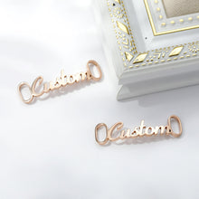 Load image into Gallery viewer, Popular name shoe buckle personalized jewelry
