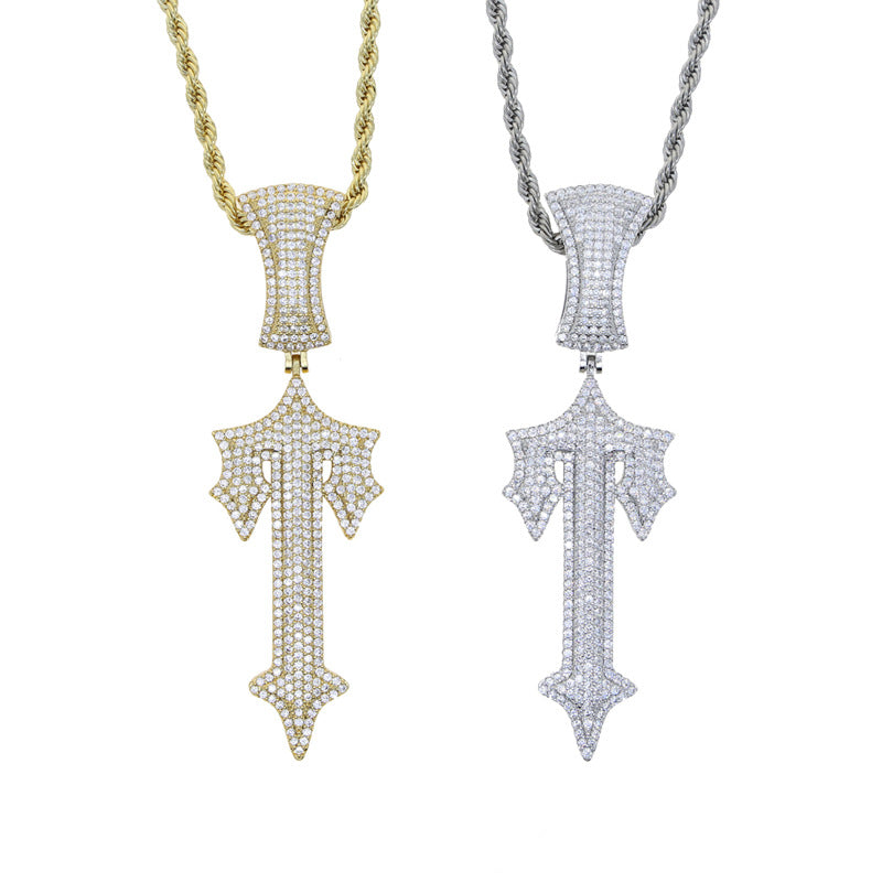 Big Iced Cross pendant