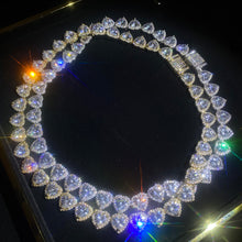 Load image into Gallery viewer, 8mm Heart tennis chain
