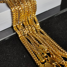 Load image into Gallery viewer, 3MM Franco Chain 18K Gold
