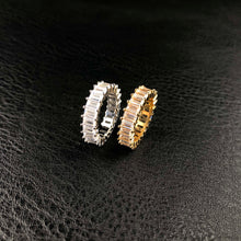 Load image into Gallery viewer, Baguette Eternity Ring
