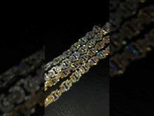 Load and play video in Gallery viewer, 10mm Diamond Byzantine Chain
