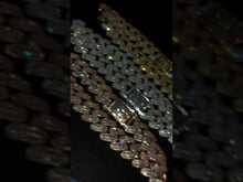 Load and play video in Gallery viewer, 26mm Diamond Baguette Cuban Chain
