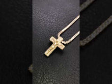 Load and play video in Gallery viewer, cross Jesus pendant
