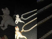 Load and play video in Gallery viewer, dinosaur Pendant
